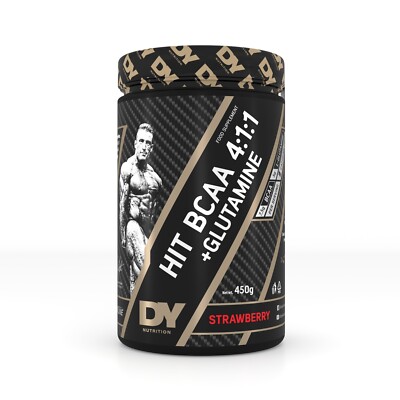 DY Nutrition Dorian Yates HIT BCAA 4:1:1 + Glutamin 450 g Aminosäuren