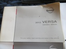 2012 Nissan Versa Owners Manuals and Guides