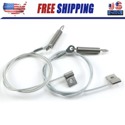 For 1990-1997 Mazda Miata new convertible top side tension hold down cables,pair