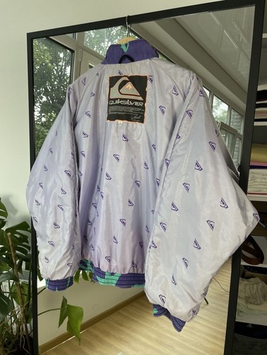 QuikSilver vintage Y2k rare anorak jacket L - Picture 5 of 9
