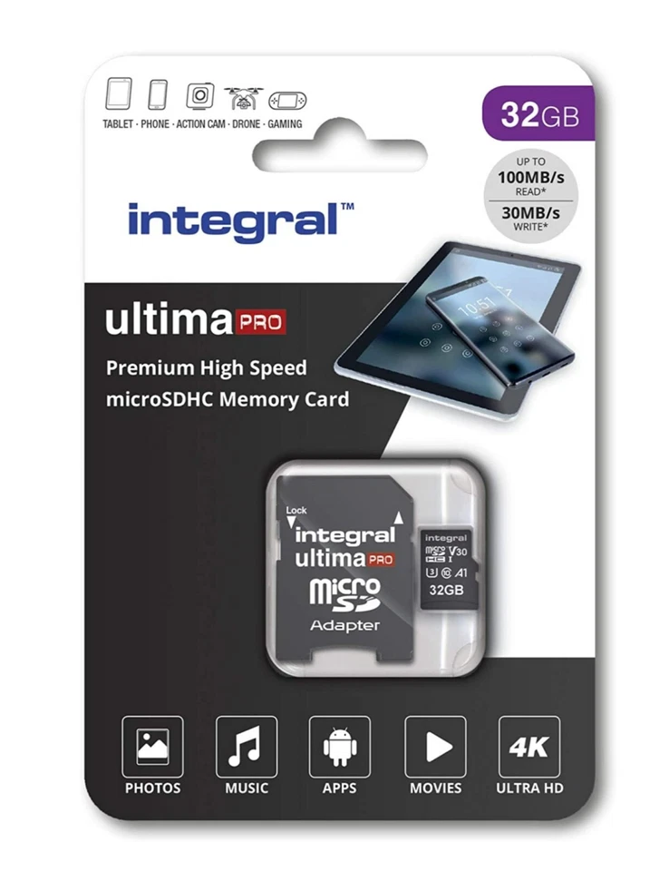 Micro SD Memory Card U3 for NEXTBASE Dash Cam 312G 322GW 422 512G Mirror 612GW - Image 2 of 4