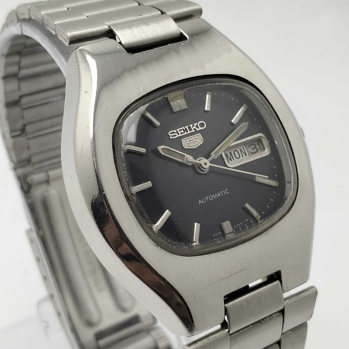 Seiko 5 Automatic 6309-5320 Vintage Men's Watch SAH11BAS4 | eBay