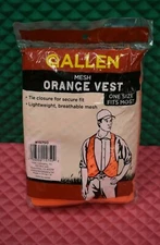 Allen Blaze Orange Hunter's Vest Mesh One Size Fits Most 15750