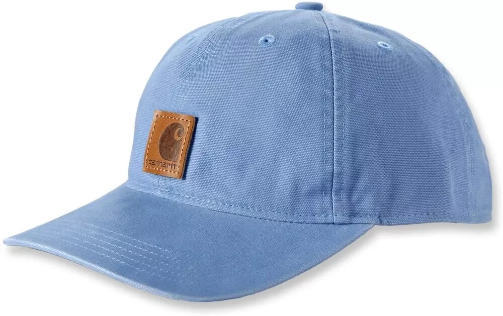 Carhartt Force Light Blue Logo Patch Adjustable Cap One Size NWT