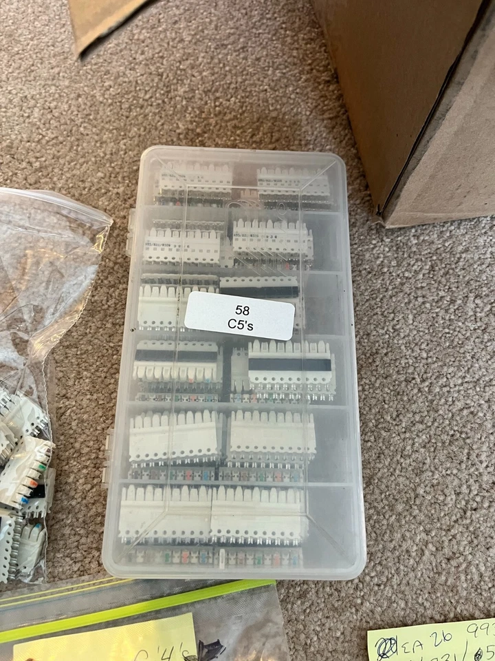 Lucent & Amp C4 & C5 Combo ~ Over 180 total 110 Block Punch Down Clips - Image 4 of 4