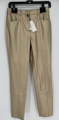 Retail $425 Rue Faux Leather Skinny Ankle Pants by Milly. Size 26.