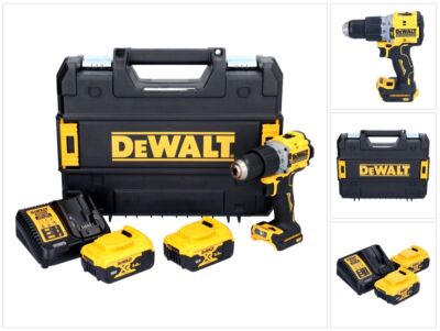 DeWalt DCD 805 P2T Schlagbohrschrauber 18 V 90 Nm + 2x Akku 5 Ah + 