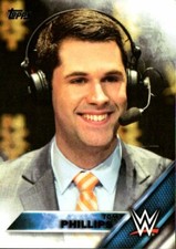 2016 Topps WWE Then Now Forever #147 Tom Phillips