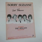 song sheet SORRY SUZANNE The Hollies 1969