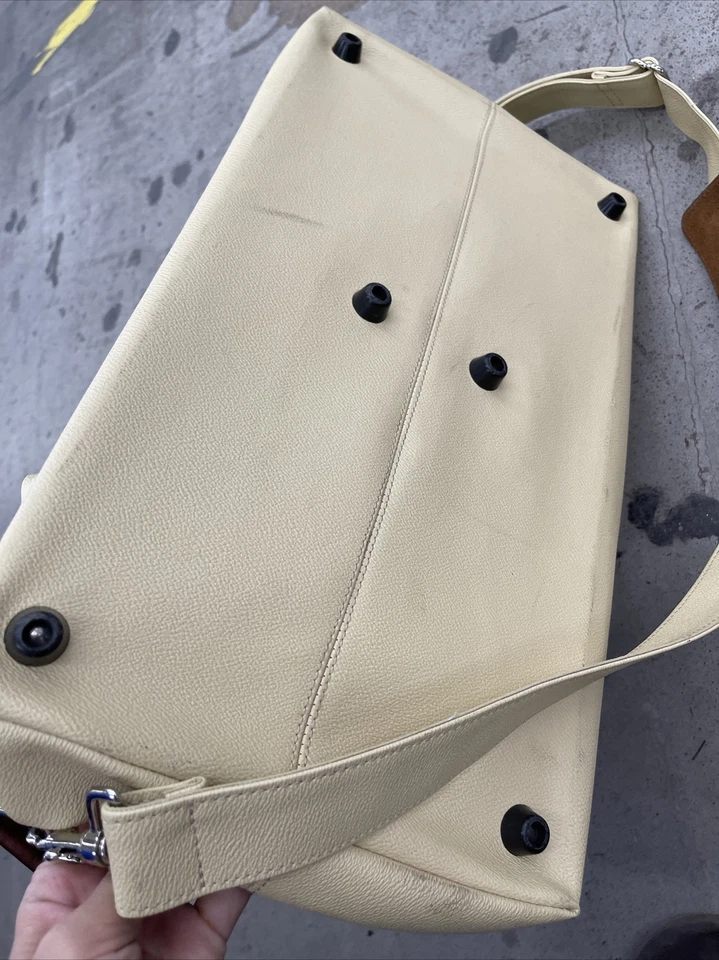 Bolsa de viagem Jack Georges lona/couro transporte durante a noite tiracolo - Imagem 4 de 4