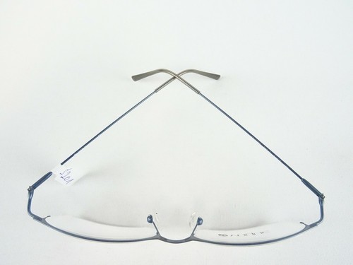 VOGUE 3357 Brille blaue Metallfassung halbrandlos dezent mittelgroß leicht Gr. M - Bild 7 von 8
