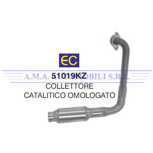 Collettore catalitico omologato Yamaha MT 125 Anni: 2021 2022