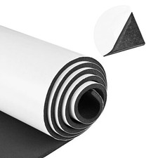 12"x60"x1/4" Neoprene Sponge Foam Sheet Adhesive Back DIY  Soundproofing