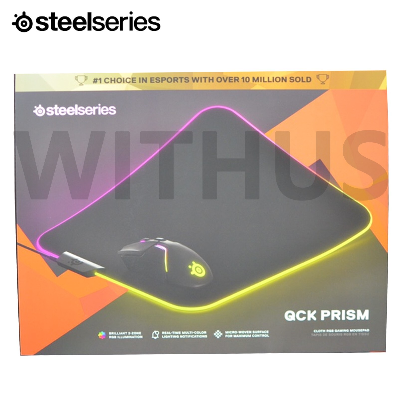 Steelseries Qck Gaming Mouse Pad Micro Woven Textured Surface