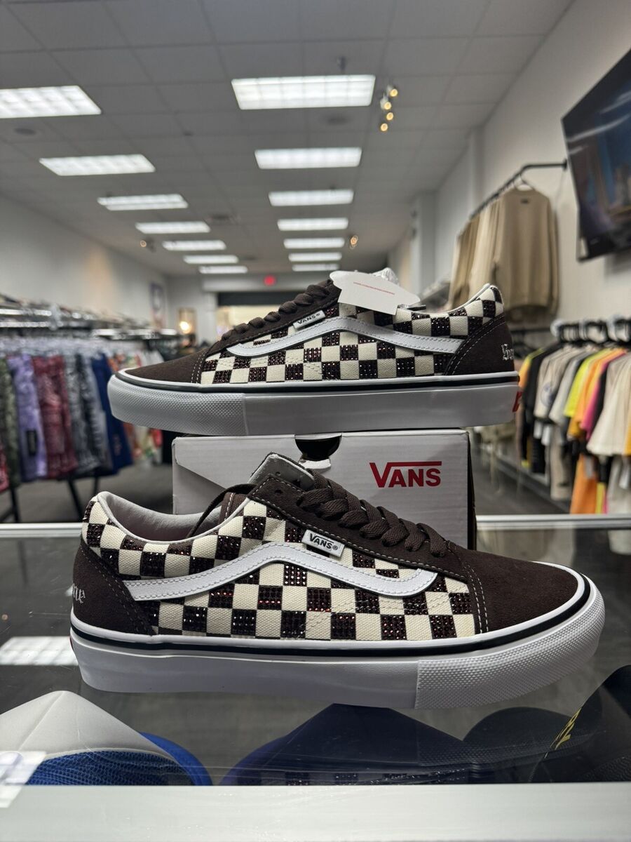 Supreme Swarovski Brown Vans Size 9 | eBay Supreme Swarovski Brown Vans Size 9 | eBay