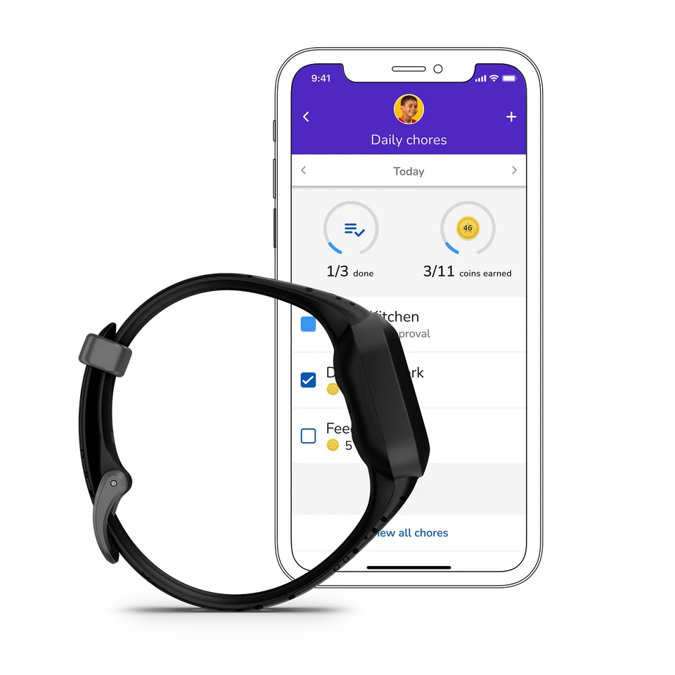 Garmin Vivofit JR 3 Kid's Interactive Activity Tracker | Fitness Tracker - Image 3 of 3