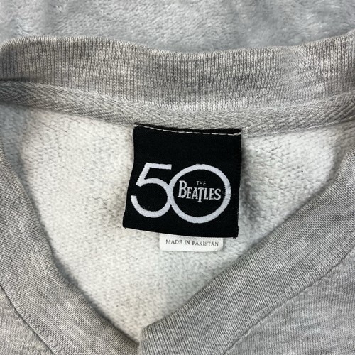 The Beatles 50 Year Anniversary Sweatshirt Gr. Small grau fleckig - Bild 9 von 14