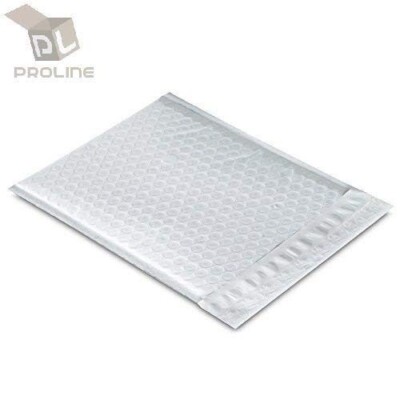 7 Poly Bubble Padded Envelopes 14.25x20" - White Shipping Mailers With Bubble Lining 5 thumbnail image