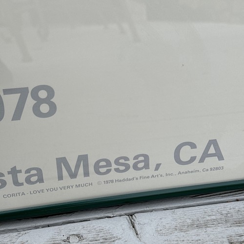 1978 Corita Kent-I Love You Very Much Poster-Muirhead Galleries-Costa Mesa, CA - Picture 7 of 10