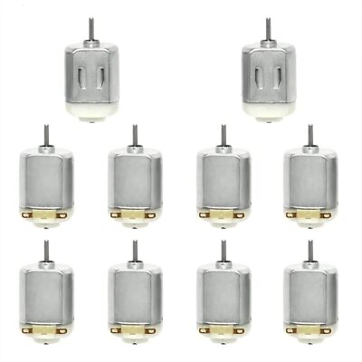Electric Motor 1v6v Dc 130 Small Motor 18000 Rpm 10pcs