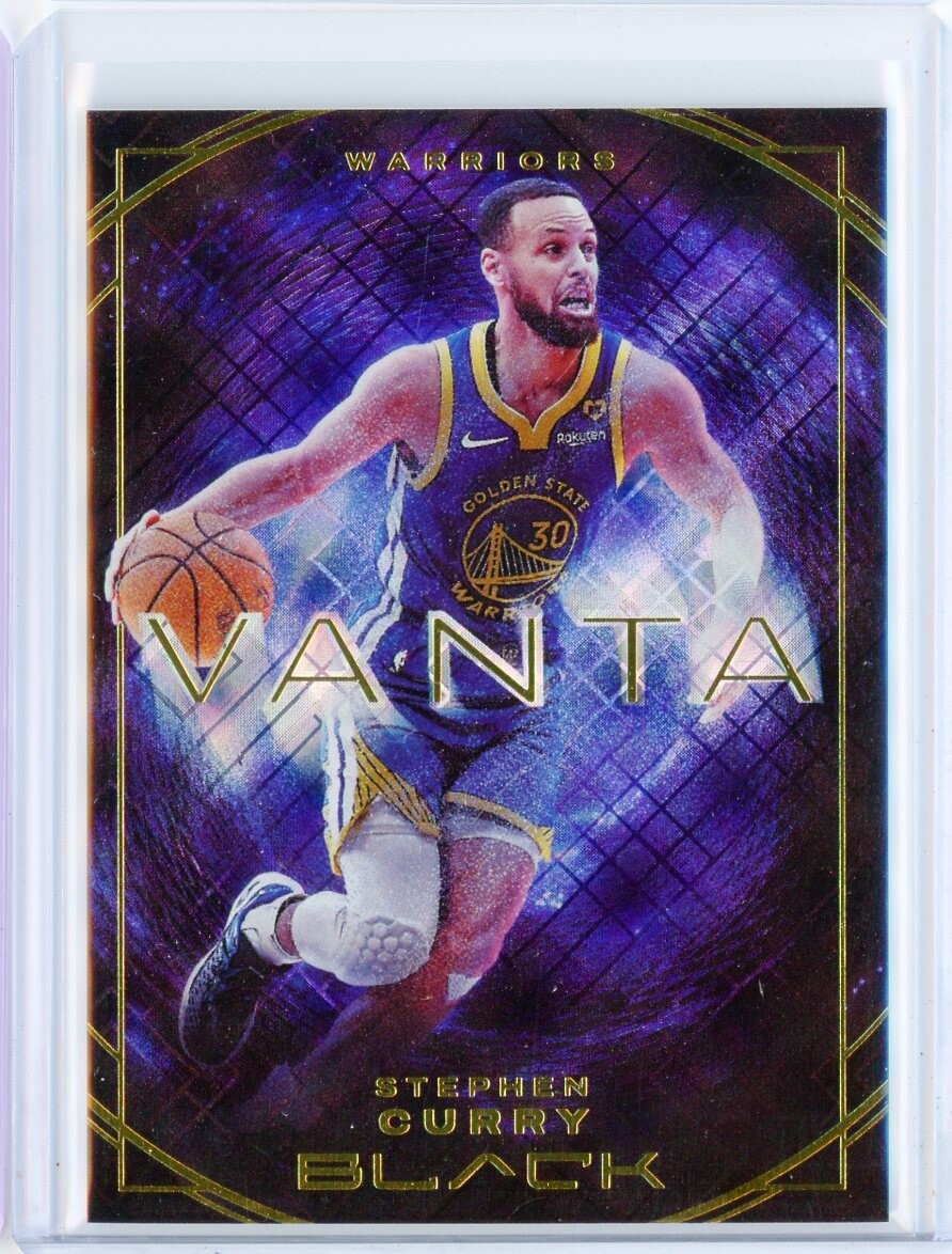 2023-24 Panini Black STEPHEN CURRY Golden State Warriors VANTA Insert Case Hit