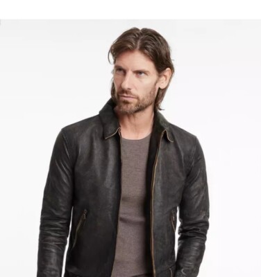 Moto Jacket John Varvatos Jacket Leather Jacket John Varvatos