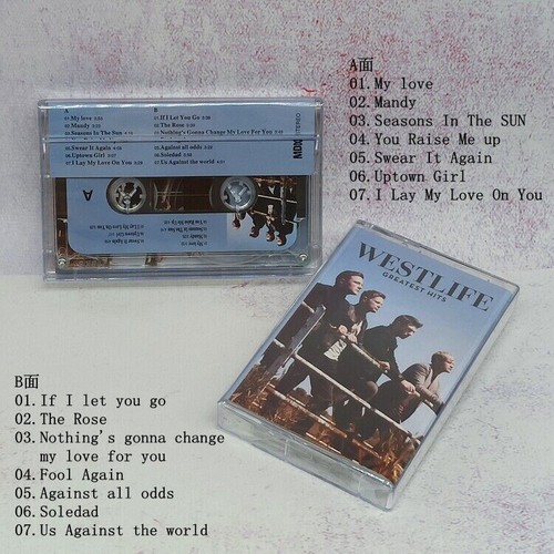 Irish Band Westlife - Greatest Hits - Album Song Cassette Tapes - New & Sealed - Picture 2 of 2