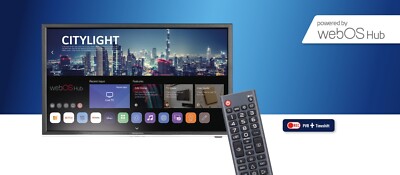 alphatronics K-19 SBW+ Smart TV mit Triple Tuner für 12/24/230V Betrieb Caravan