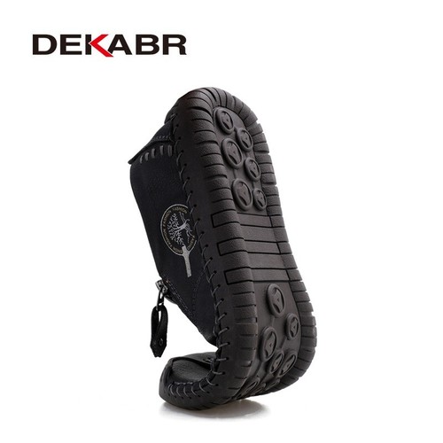 Handmade Casual Shoes Male Fashion Comfortable Loafers Soft Flats Driving Shoes - Picture 7 of 20