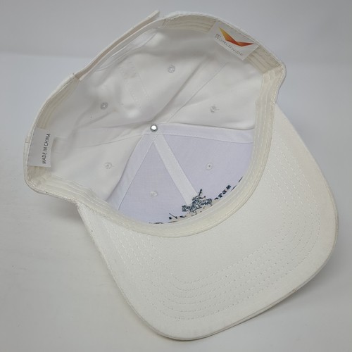 Coronado Premium Paints Strapback Hat White One Size Adjustable 6 Panel - Picture 7 of 9