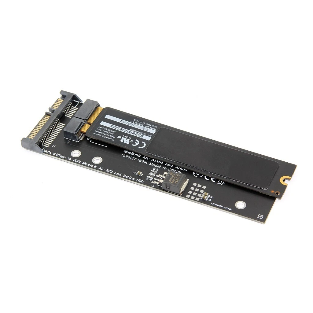 Feasibility reagere kondom 2012 MacBook Air A1466 A1465 A1398 A1425 SSD to SATA adapter card original  slot | eBay