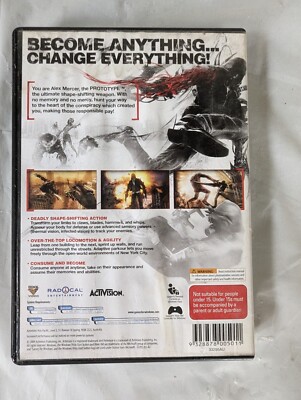 Prototype - PC Game with Manual Activision (2009) | eBay