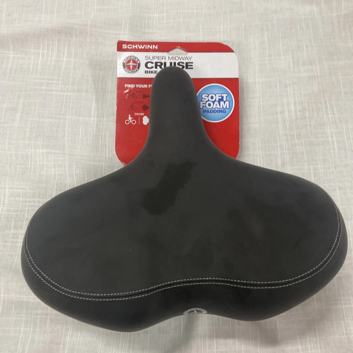 Schwinn midway bicycle saddle hotsell
