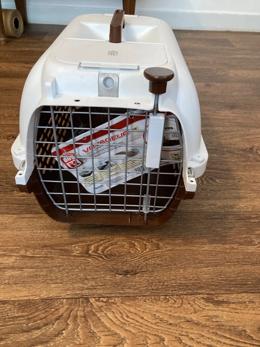 Dogit Pet Voyageur Dog Carrier Small New White Brown Pet Carrier