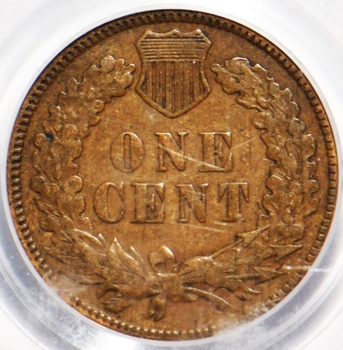 1875 Indian Head Cent PCGS VF-30 - Picture 4 of 4