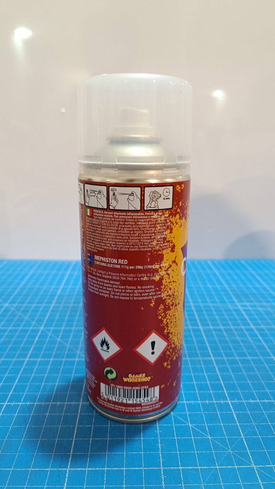 Thumbnail - Citadel Colour Mephiston Red Spray (400 Ml)