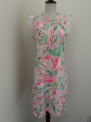 Lilly Pulitzer Agee Dress (Size XS) (Multi Croc My World) Lilly Pulitzer Agee Dress (Size XS) (Multi Croc My World)