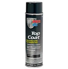 POR-15 45818 Top Coat Gloss Black 15 oz Spray Aerosol
