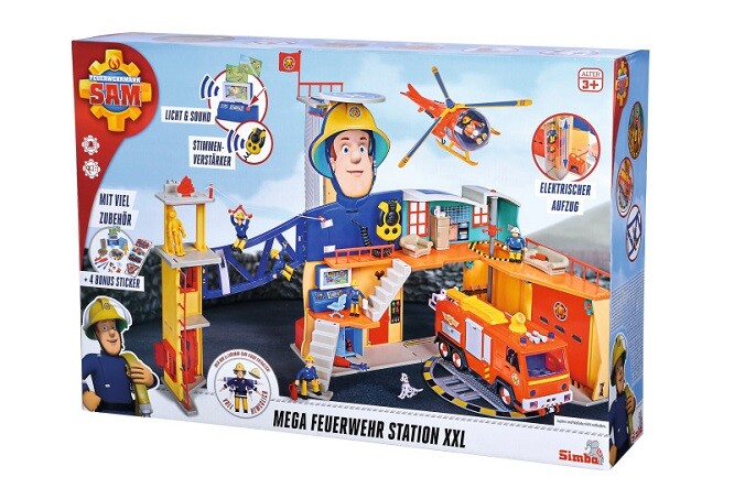 Simba 109252577 - Fireman Sam - Mega Fire Station XXL - New | eBay UK