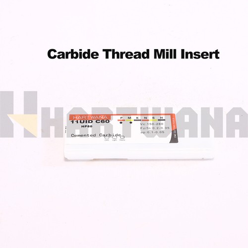 Indexable Thread Mill 3 Flute Holder 25mm Carbide Thread Inserts 60° 2.0-4.0 - Picture 8 of 10