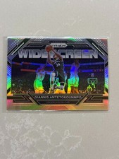 2022-23 Panini Prizm Giannis Antetokounmpo Widescreen Silver Prizm #7 Bucks