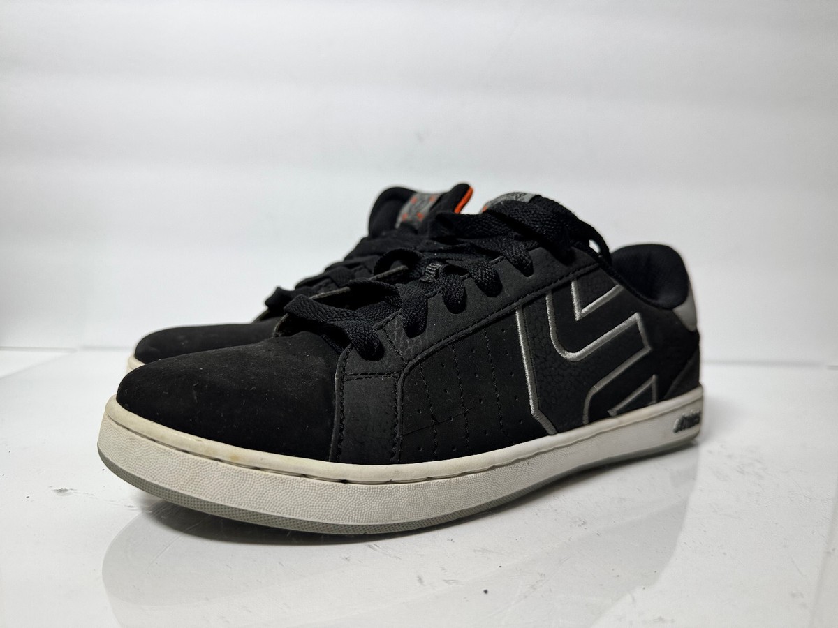 Etnies Mens Flip Black White Canvas Skate Shoes Skateboard Sneakers Size 7.5 Amazon.com | Etnies Men main image 2