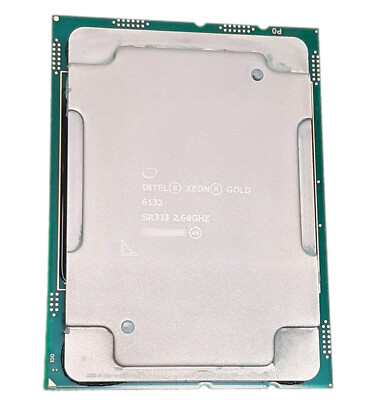 Intel Xeon Gold 6132 SR3J3 2.6-3.7GHz 14Core 19.25MB 140W LGA-3647 CPU Processor