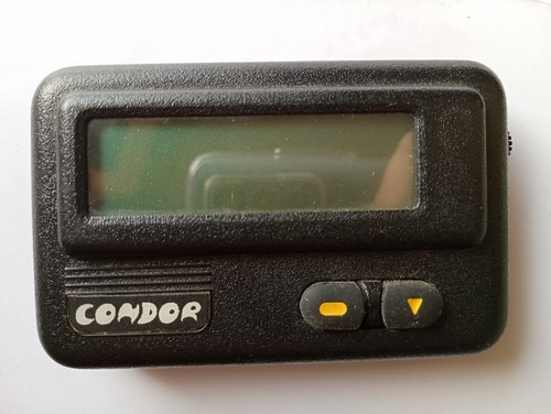 1993 CONDOR RARE VINTAGE PAGER GAUGE wireless telecommunications device - Zdjęcie 6 z 11