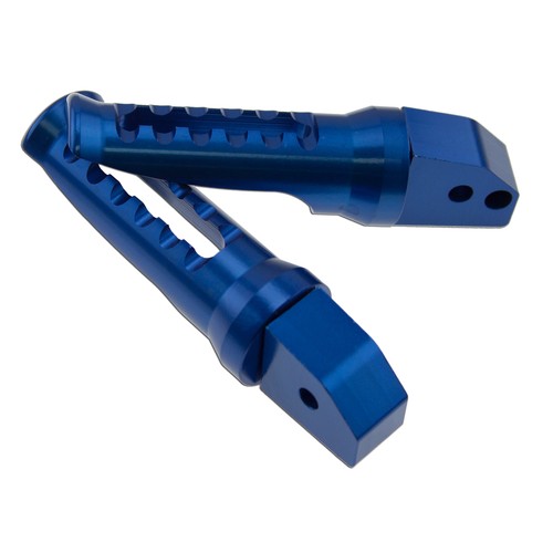 Passenger Rest Bar Blue For Honda CBR 600 1000 RR CB Rear GP Foot Peg Stand Set - Bild 1 von 2