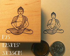 Buddha rubber stamp. P75
