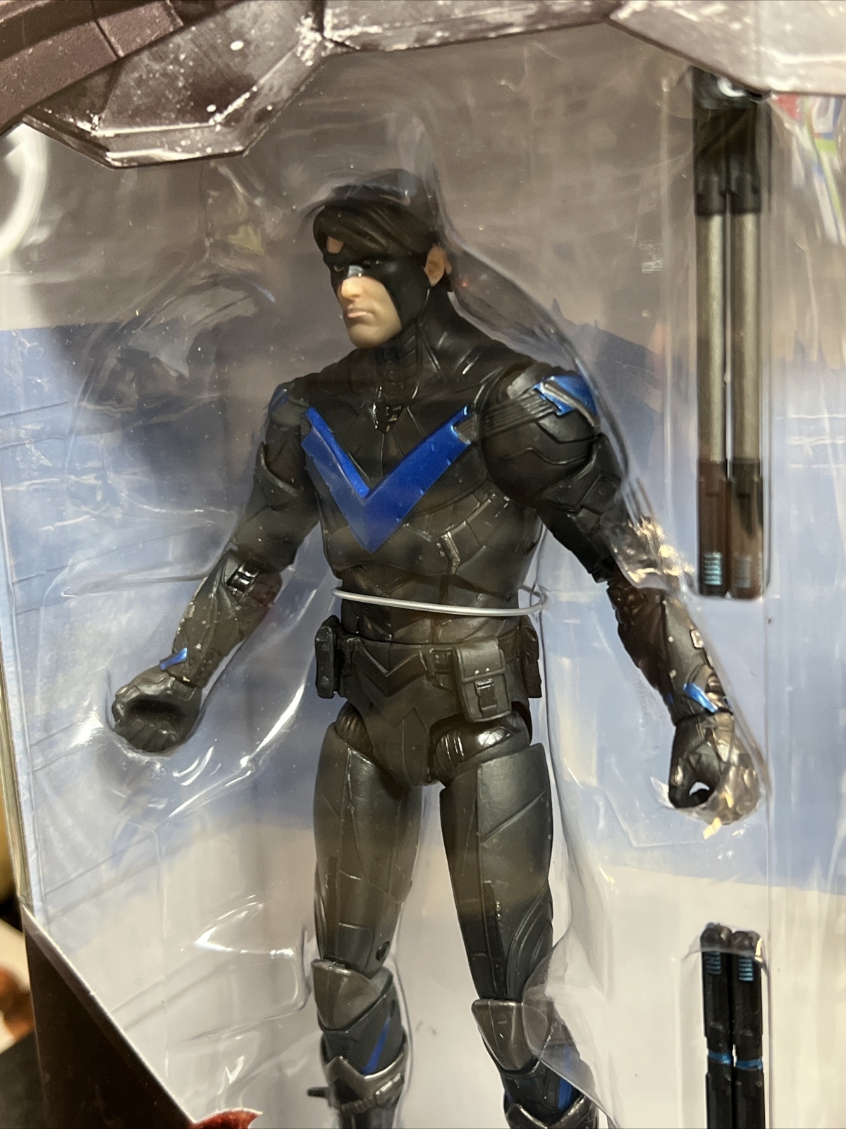 2015 NIGHTWING #5 Batman Arkham Knight 7" Action Figure DC Collectibles Toys