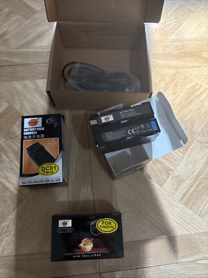 DSTE Batteries SET | Digital Charger 2-Pack NP-F770/F750/F730 Camcorder Camera