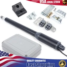 Heavy Duty Electric Automatic Swing Gate Opener Single Arm+Remote For Fence Gate