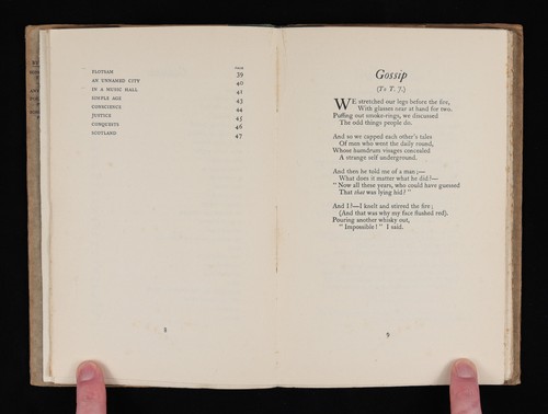 ALEXANDER GRAY Porpoise Press GOSSIP : A Book of New Poems 1928 1st HB/DJ - Picture 17 of 24